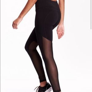 Old Navy Mesh Panel Leggings XS